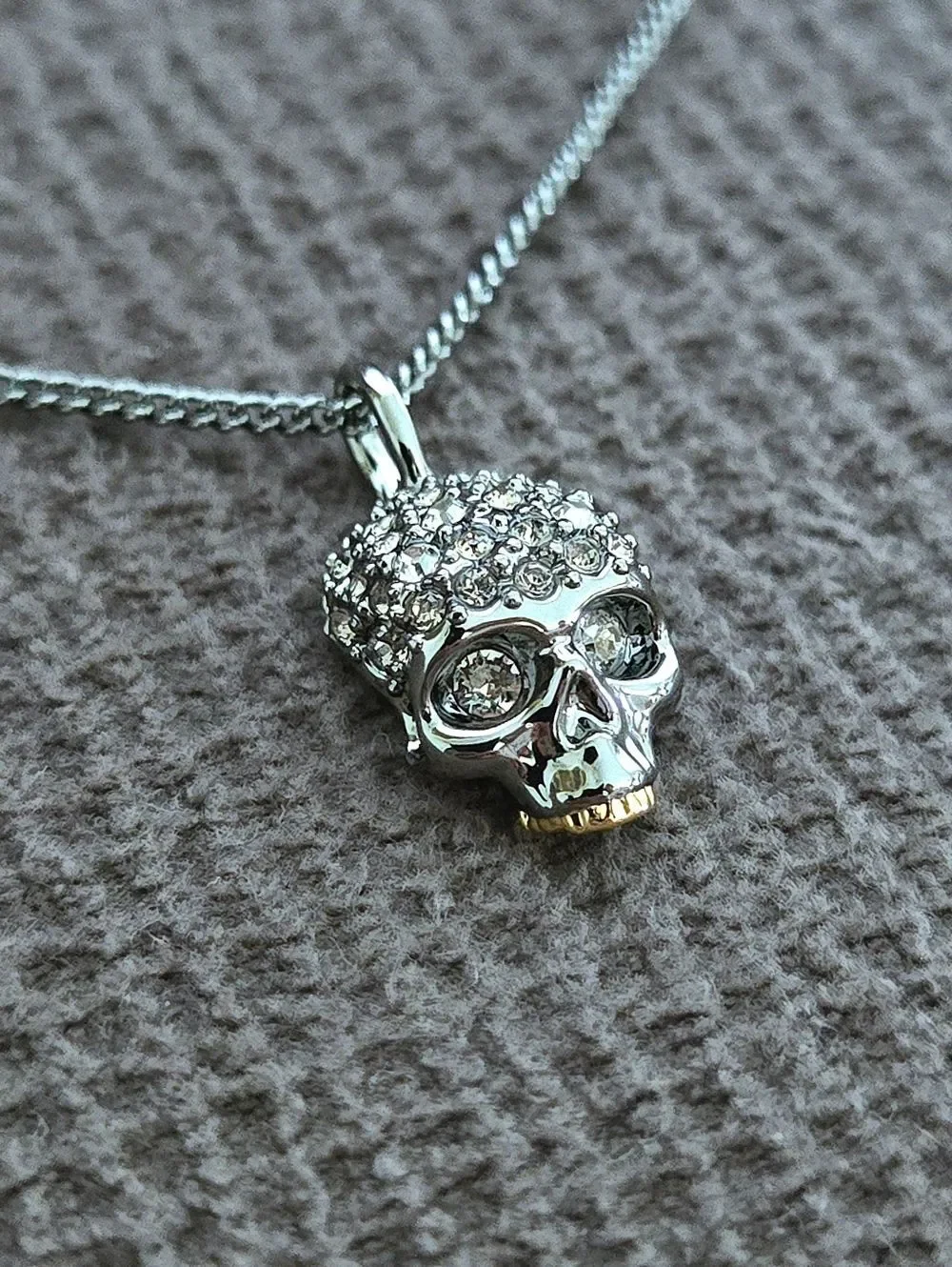Alexis Bittar Skull Pendant Necklace - NWT
